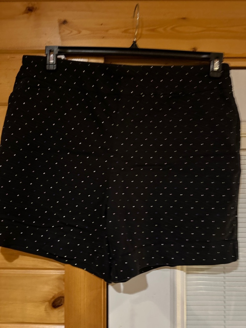 Black Polka Dot Women’s Shorts